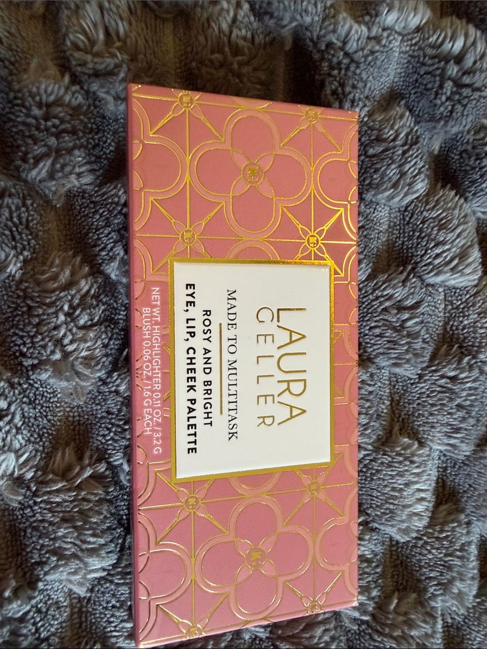 Laura Geller Pink and Gold Eye, Lip & Cheek Palette